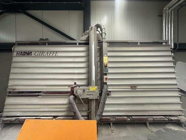 Harwi Giraffe verticale platenzaag 2100, Ophalen, Gebruikt, Overige typen, 30 tot 70 mm