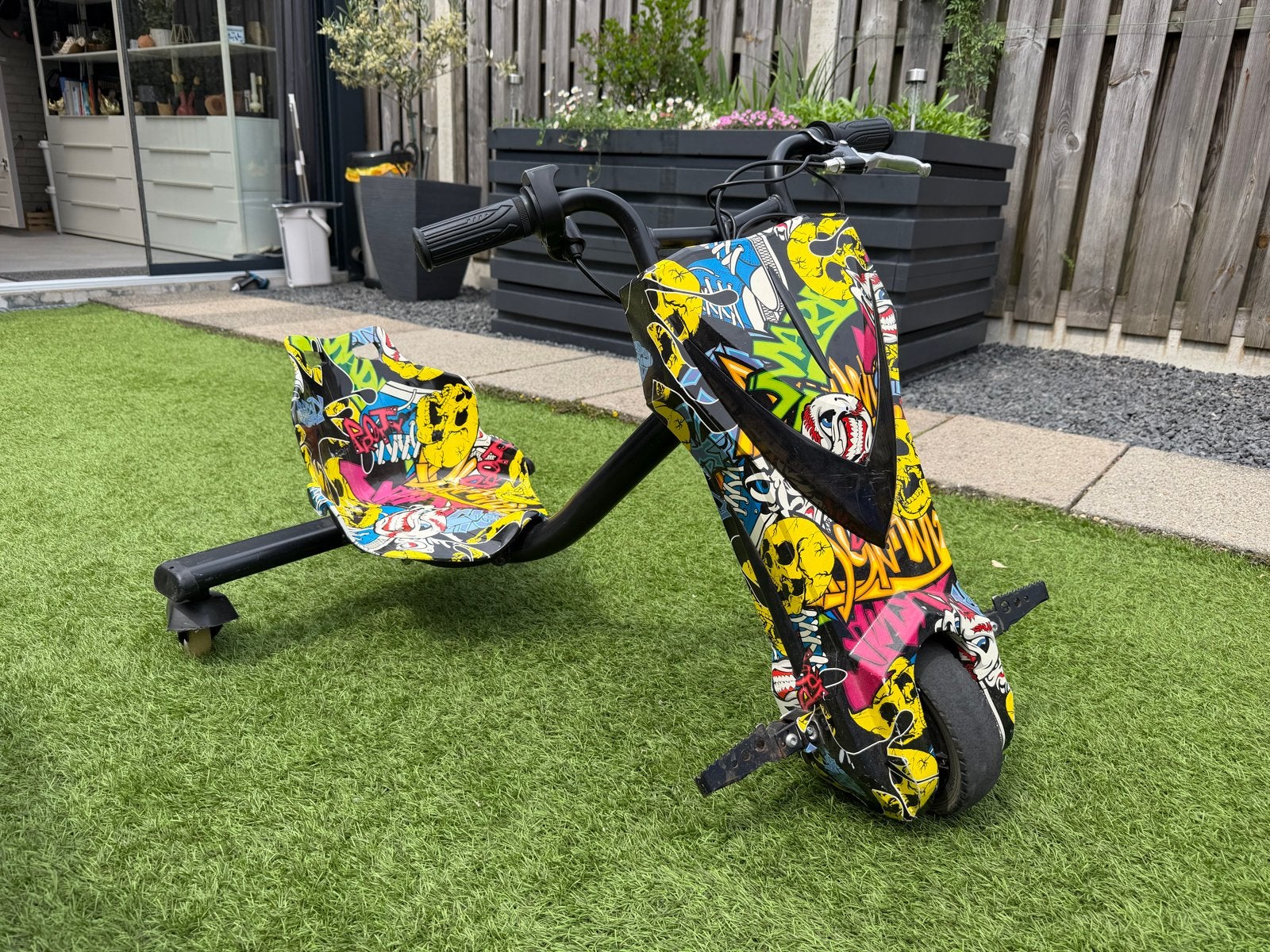 Drifttrike - Elektrische Drift Trike met opvallend design, Ophalen of Verzenden, Gebruikt, Overige typen