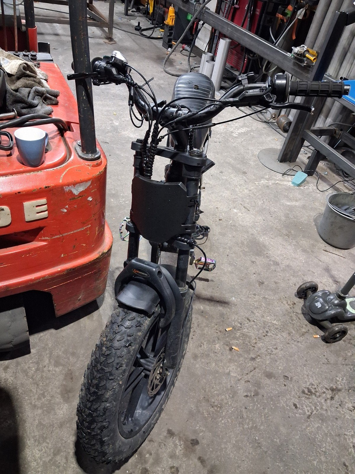 Defeckte fatbike v20 pro dubble accu, Ophalen