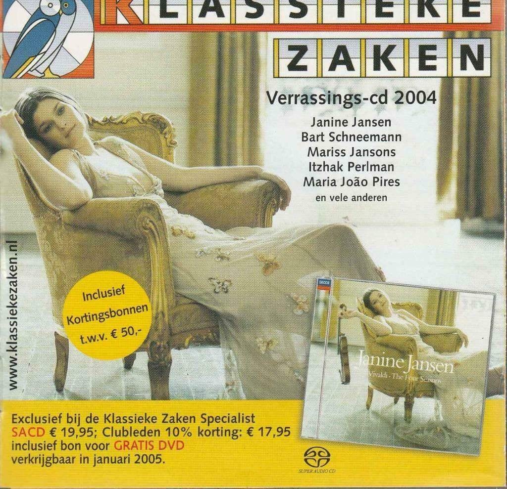 Verrassings CD - 2004;2006;2007;2008;2009;2012, Cd's en Dvd's, Cd's | Verzamelalbums, Zo goed als nieuw, Klassiek, Ophalen of Verzenden