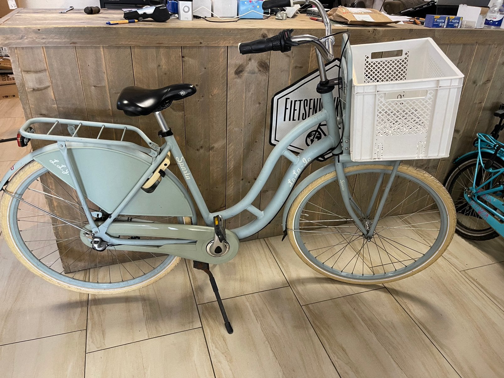 Sparta transportfiets 28 inch 3 versnellingen maat 53 cm, Fietsen en Brommers, Fietsen | Dames | Moederfietsen, 2 zitjes, Sparta