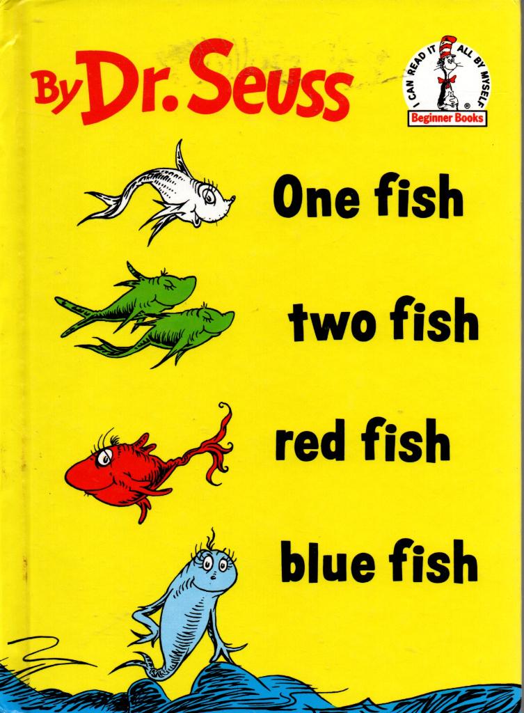 One fish two fish red fish blue fish. DR. Seuss. Engelstalig, Gelezen, Fictie algemeen, Verzenden, Dr. Seuss
