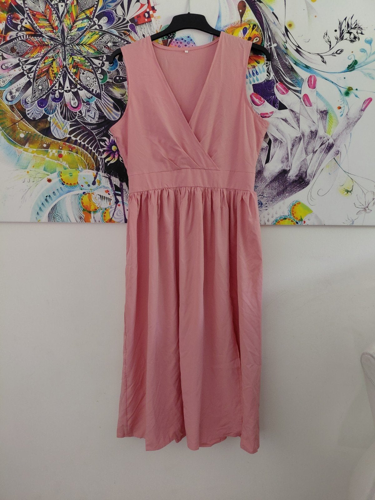 Mooie roze lange jurk maat XL, Style, Maat 46/48 (XL) of groter, Nieuw, Ophalen of Verzenden