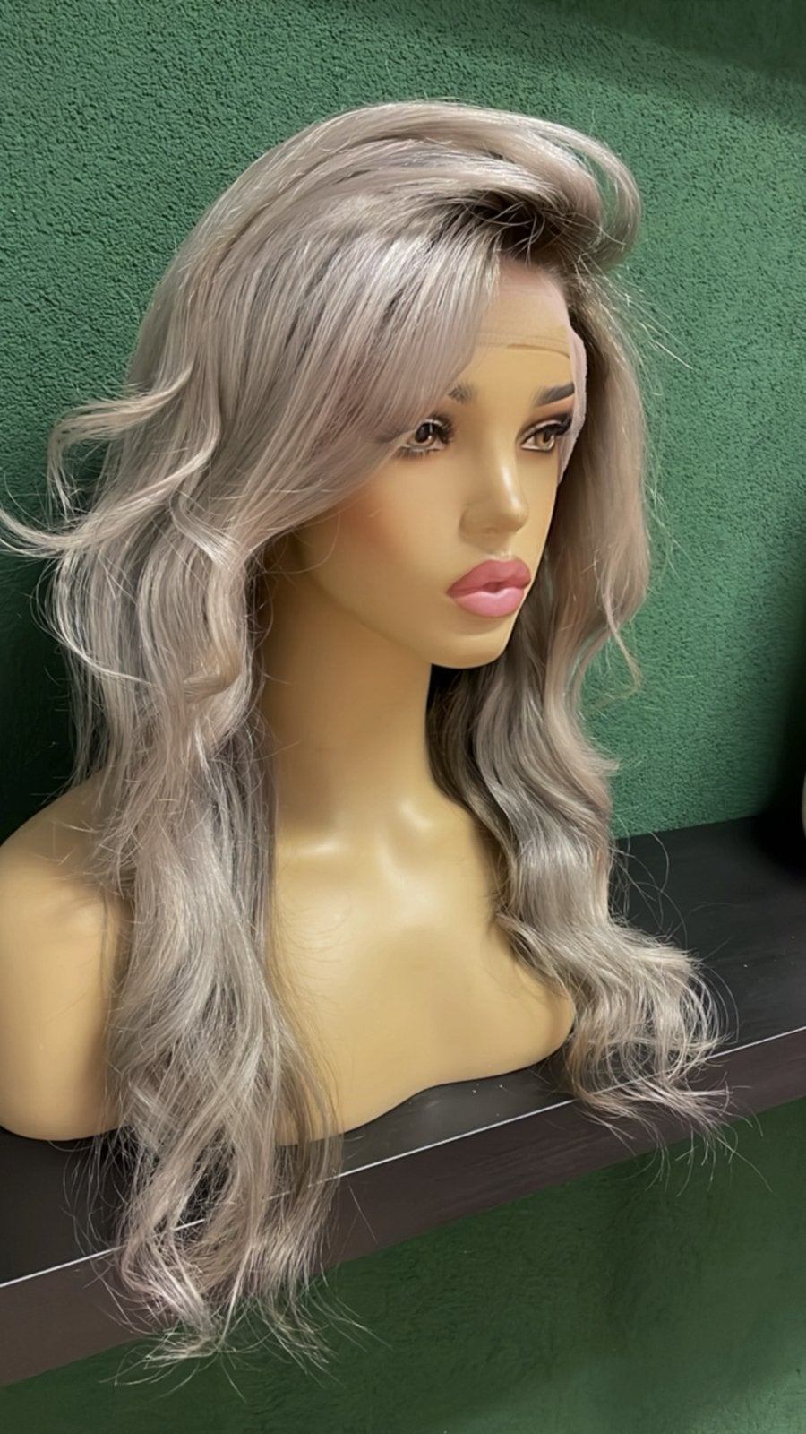 Full lace wig haarwerk pruik, Ophalen of Verzenden, Zo goed als nieuw, Pruik of Haarverlenging