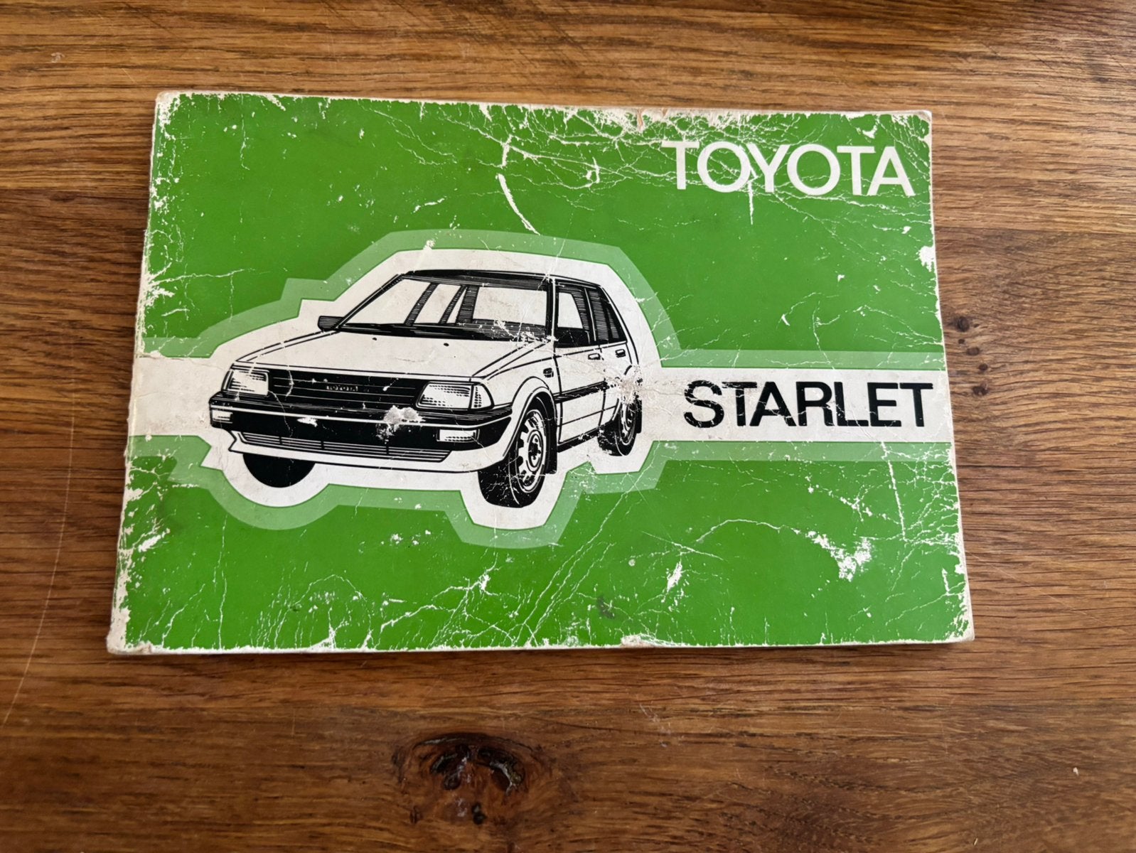 Instruktieboekje Toyota Starlet, Ophalen of Verzenden