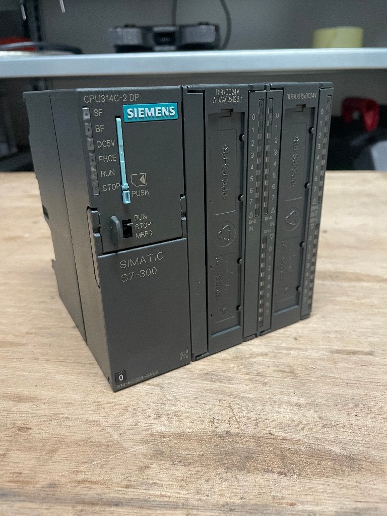 Siemens Simatic S7 300 6ES7 314-6CG03-0AB0, Gebruikt, -, -, Ophalen of Verzenden