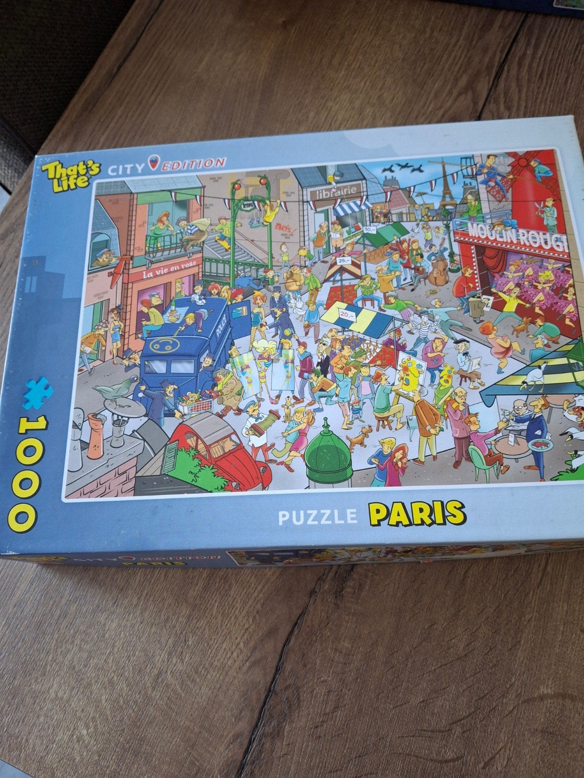 That's Life City Edition: Parijs Legpuzzel event ruilen, Ophalen, 500 t/m 1500 stukjes, Gebruikt, Legpuzzel