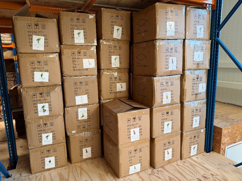 Partij stevige dozen kartonnen verhuizdozen karton, Ophalen, Gebruikt