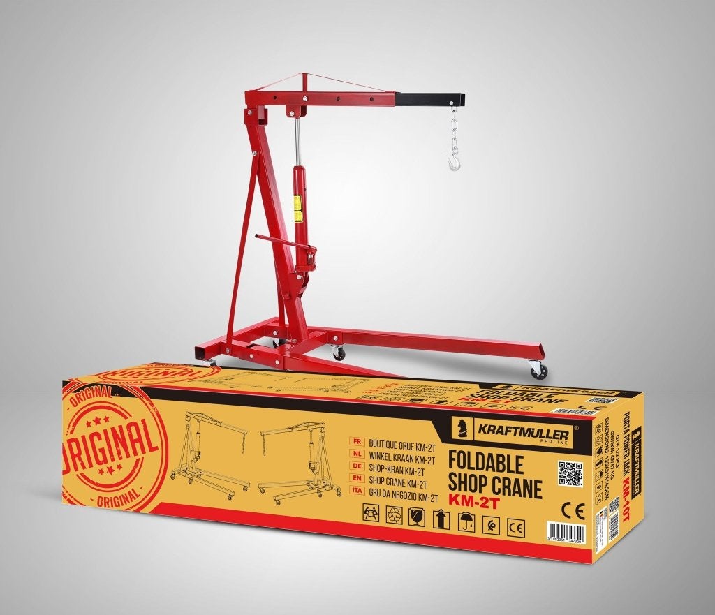 WERKPLAATSKRAAN 2 TON opvouwbaar, Kraftmuller, Nieuw, Aanvragen@miniracers.nl, Breda