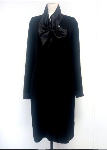 Zwart jurk van Viktor & Rolf maat 42, Kleding | Dames, Zwart, Maat 42/44 (L), Ophalen of Verzenden, Zo goed als nieuw