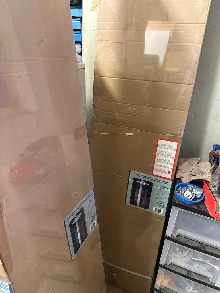 Nieuwe Douchecabine 90x90x200 cm - QP-D9090, Ophalen, Nieuw, Glas, Douche
