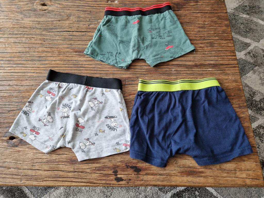 Te koop 3 jongens boxershorts, merk Zeeman, maat 98/104, Ophalen of Verzenden, Zo goed als nieuw, Jongen, Nacht- of Onderkleding