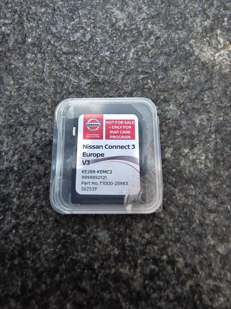 Nissan Connect 3 Europe V3 SD-kaart Navigatie, Ophalen of Verzenden, Gebruikt