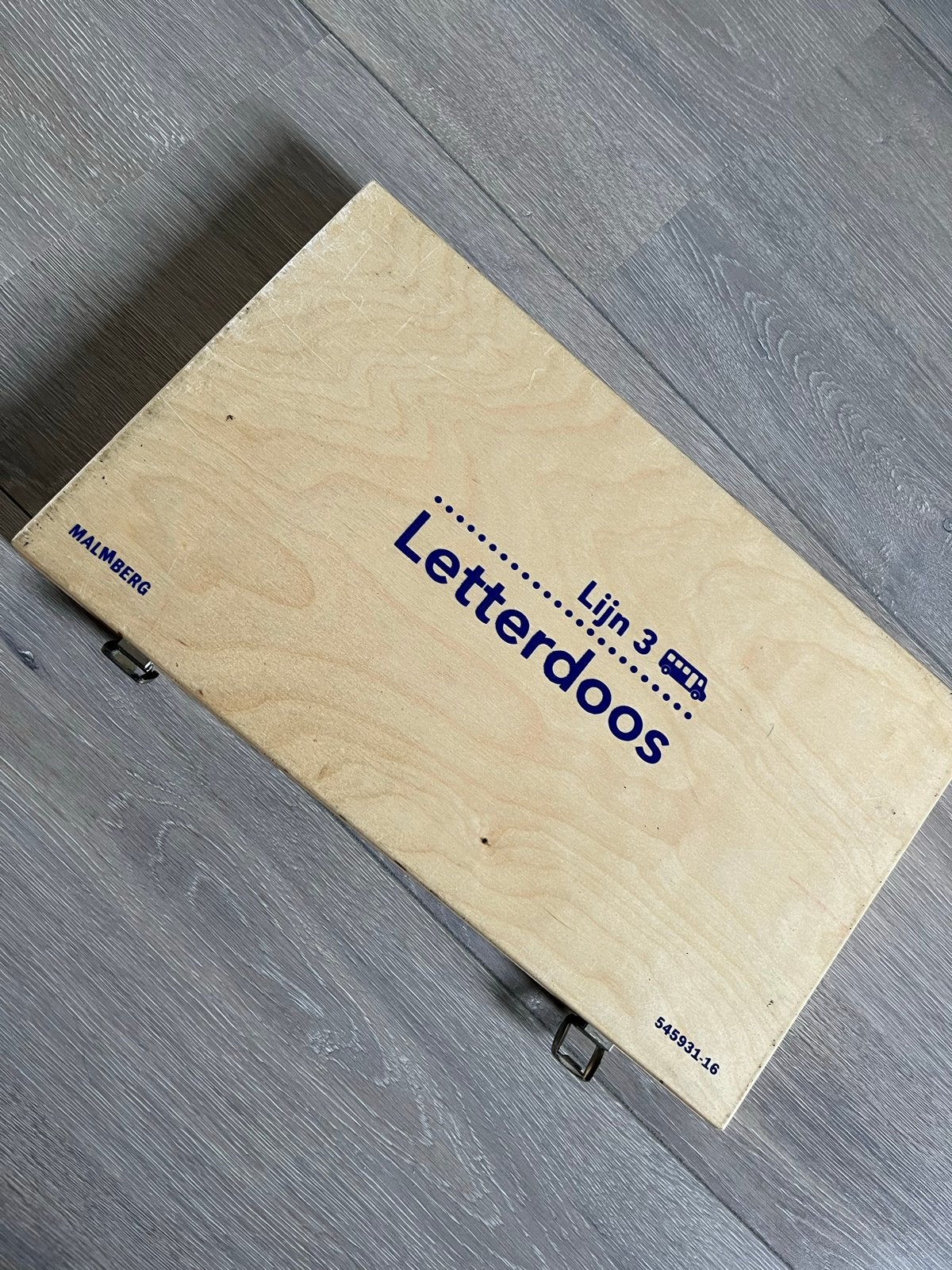 Lijn 3 Letterdoos - Educatief Spel, Ophalen of Verzenden, Gebruikt, Taal en Lezen