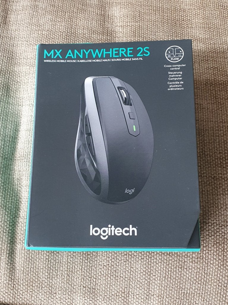 Logitech MX Anywhere 2s muis - gebruikt, Computers en Software, Muizen, Ophalen of Verzenden, Gebruikt
