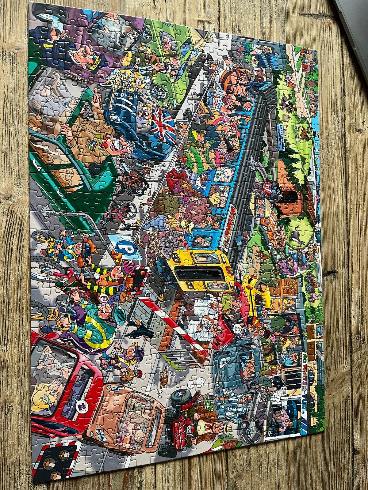 WASGIJ? Destiny Puzzle 13 - Commuting Chaos! 500 stukjes, Ophalen, 500 t/m 1500 stukjes, Zo goed als nieuw, Legpuzzel
