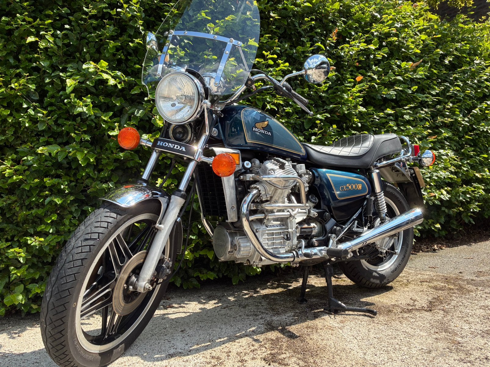 Legendarische Honda CX500 Custom - Zuinig & Onverwoestbaar, Cardan-aandrijving, Chopper, Gebruikt, Particulier