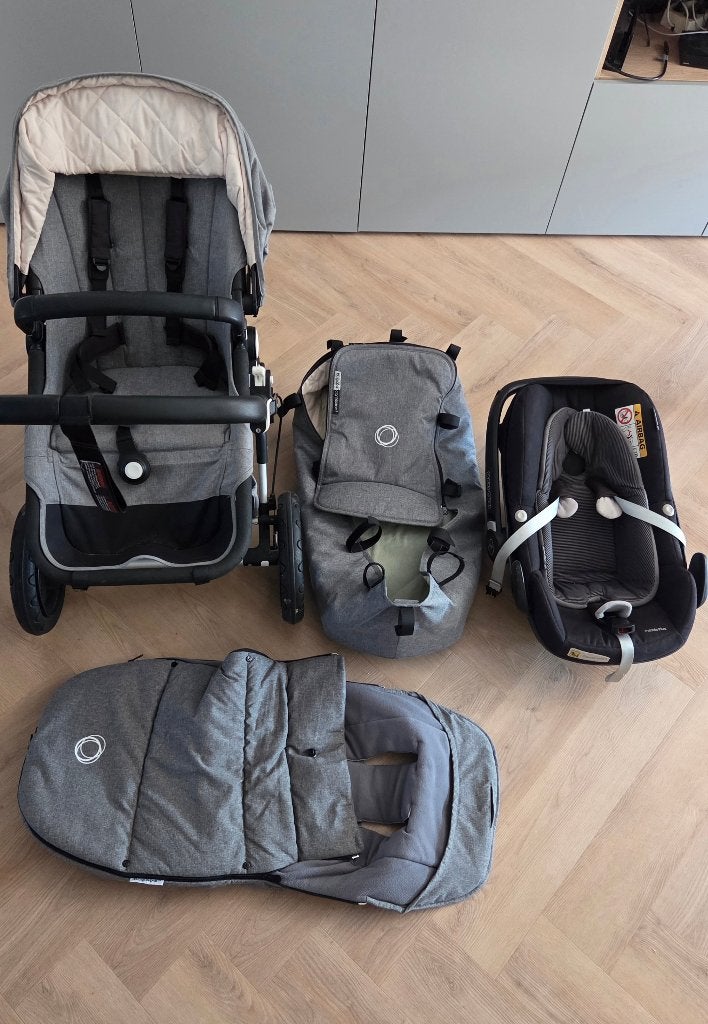 Bugaboo Cameleon 3 met reiswieg en maxicosy, Gebruikt, Bugaboo, Met reiswieg, Ophalen