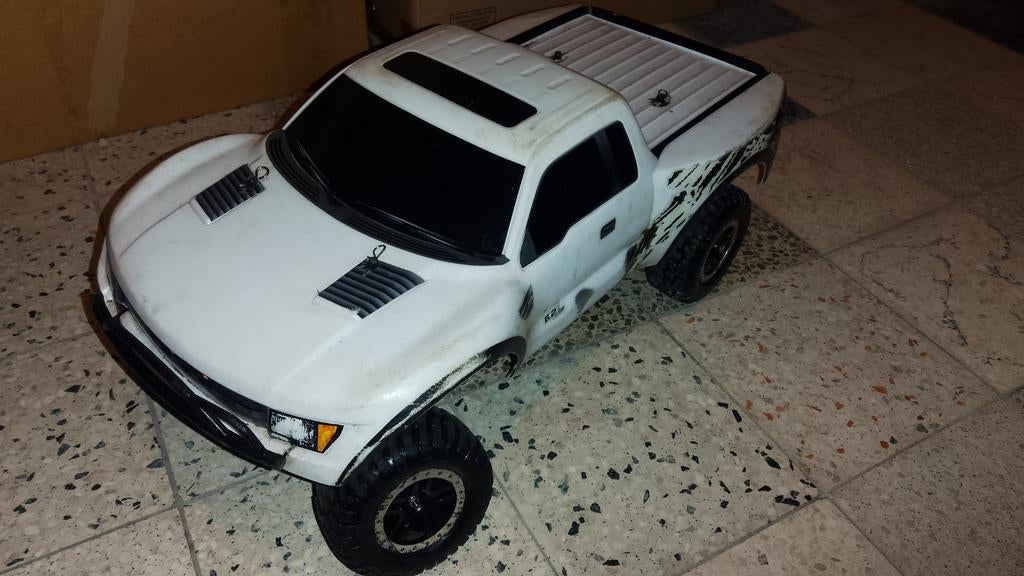 Brushless Traxxas Raptor slash 1:10, Elektro, Gebruikt, Auto offroad, Ophalen of Verzenden