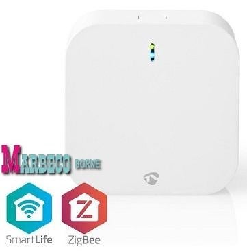 Smart Plug-In Zigbee Gateway, Wi-Fi, SmartLife connect, Nedis SmartLife, Overige materialen, Nieuw, Ophalen of Verzenden