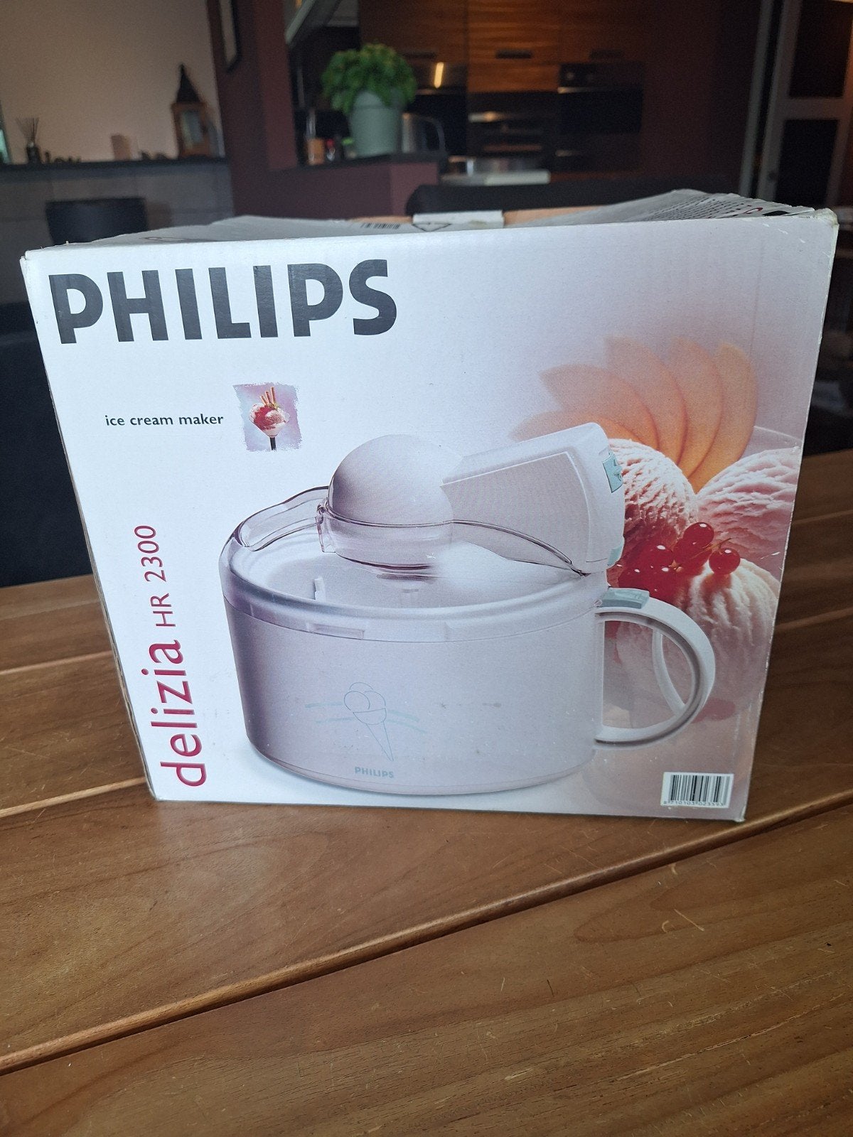 Philips Delizia HR 2300 IJsmachine, Witgoed en Apparatuur, Overige Witgoed en Apparatuur, Ophalen of Verzenden