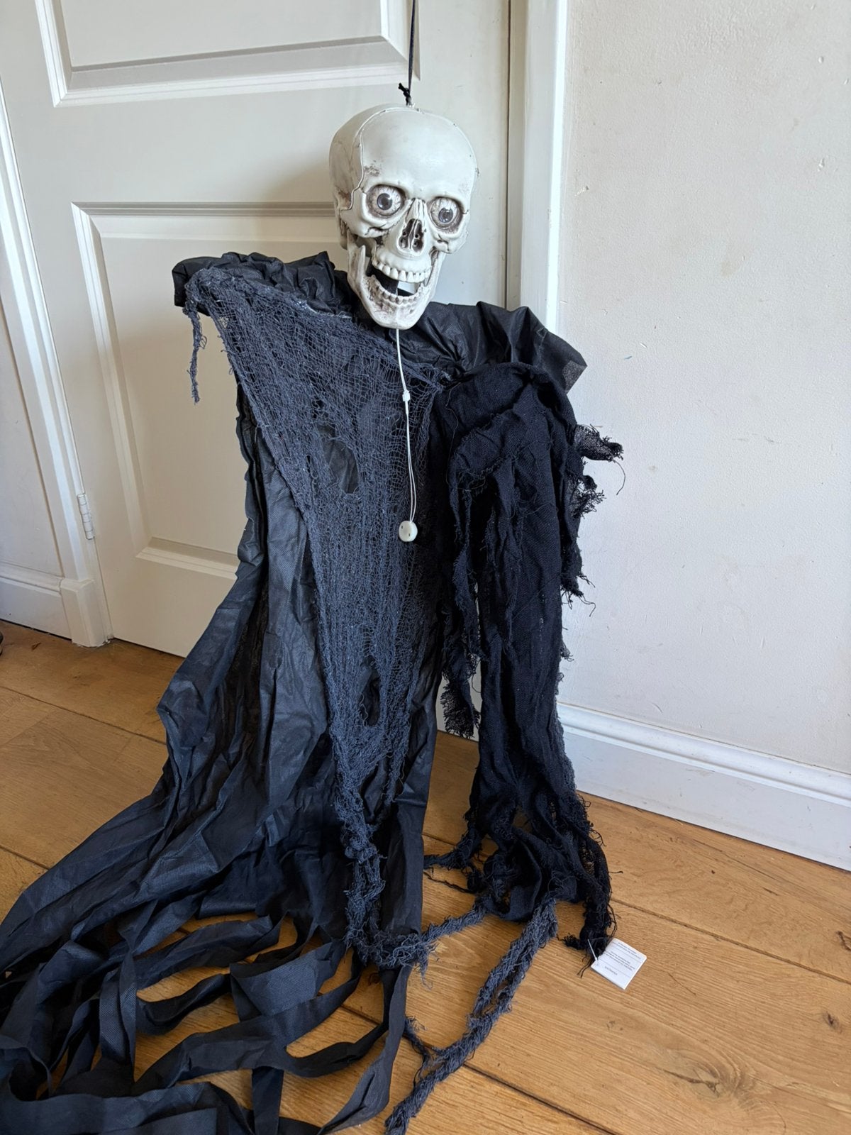 Uitgebreide set Halloween decoratie met licht en geluid, Ophalen of Verzenden, Zo goed als nieuw, Versiering, Halloween of Griezel