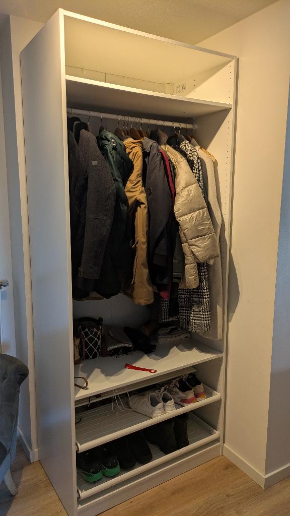 IKEA Pax wardrobe with shoe storage, Ophalen, Zo goed als nieuw, 50 tot 75 cm, 200 cm of meer