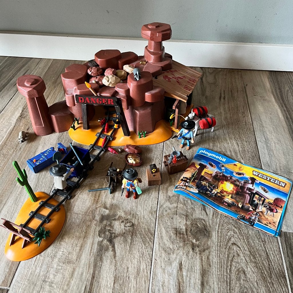 Playmobil Western, Complete set, Overige typen, Zo goed als nieuw, Historisch