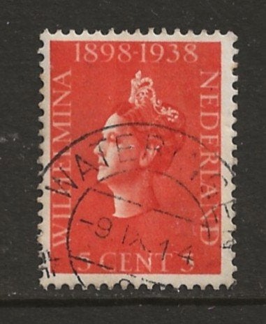 S- Ned. gestempeld Wateringen, Ophalen of Verzenden, T/m 1940, Gestempeld