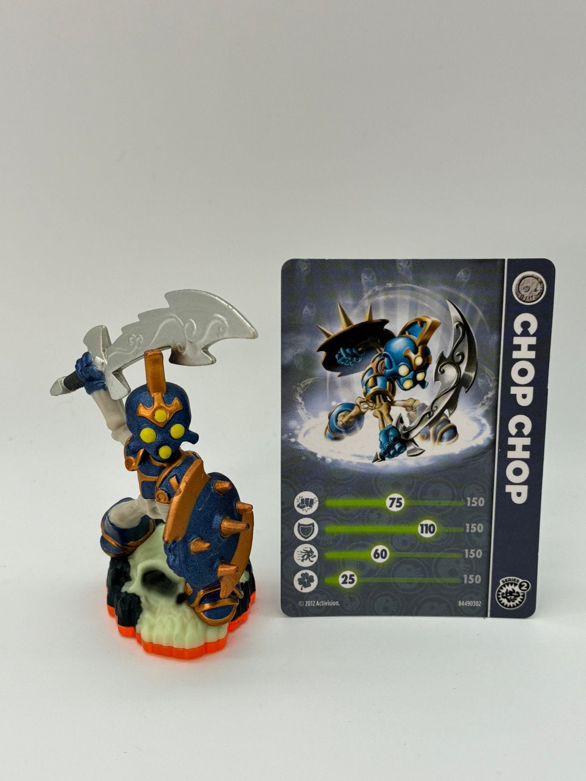 Skylanders Giants Chop Chop met kaartje, Avontuur en Actie, Verzenden, W, 2 spelers