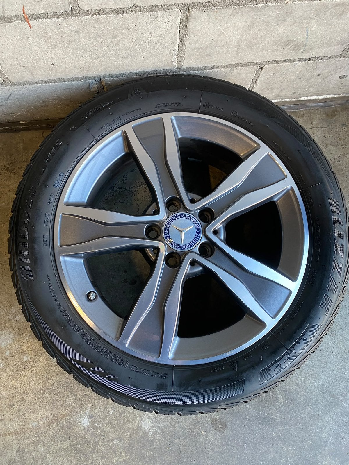 17 inch Mercedes C-Klasse W205 S205 C205 A205 winterset, Ophalen, Banden en Velgen, Nieuw, 17 inch