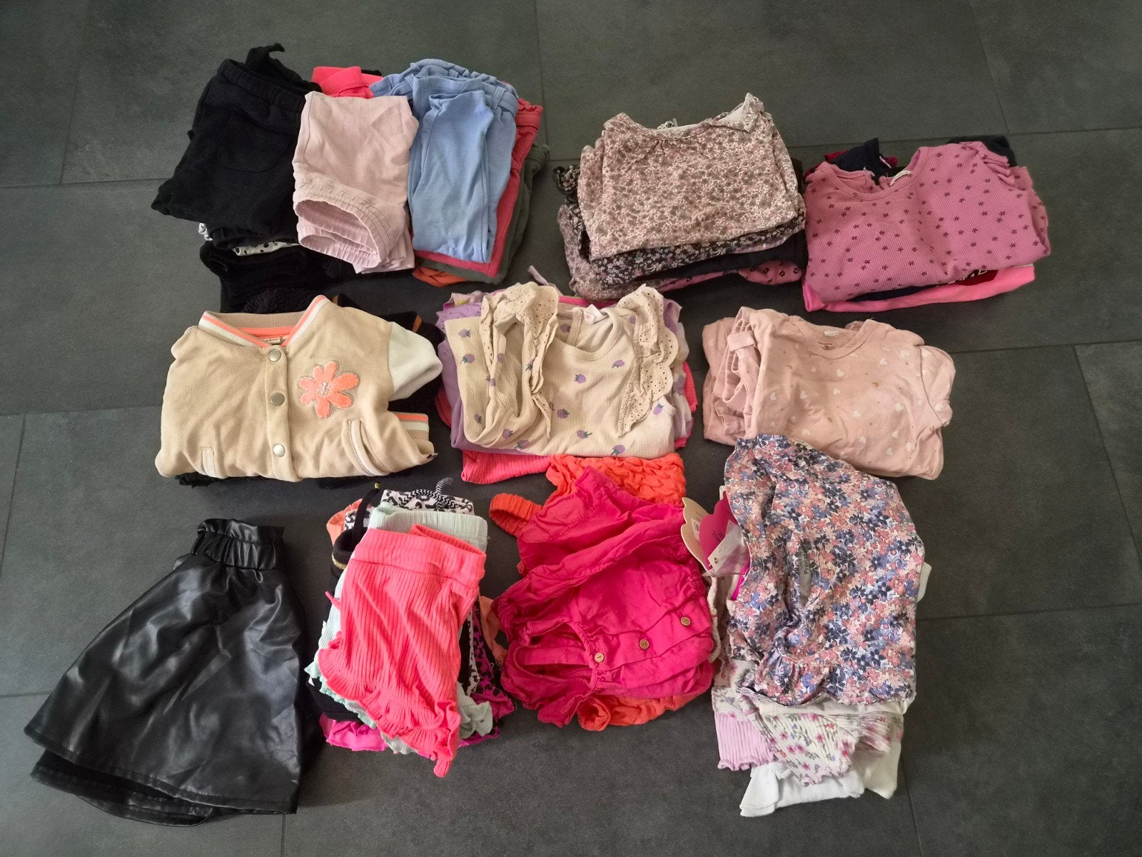 Meisjeskleding pakket maat 80 (kleine 86) diverse merken, Ophalen of Verzenden
