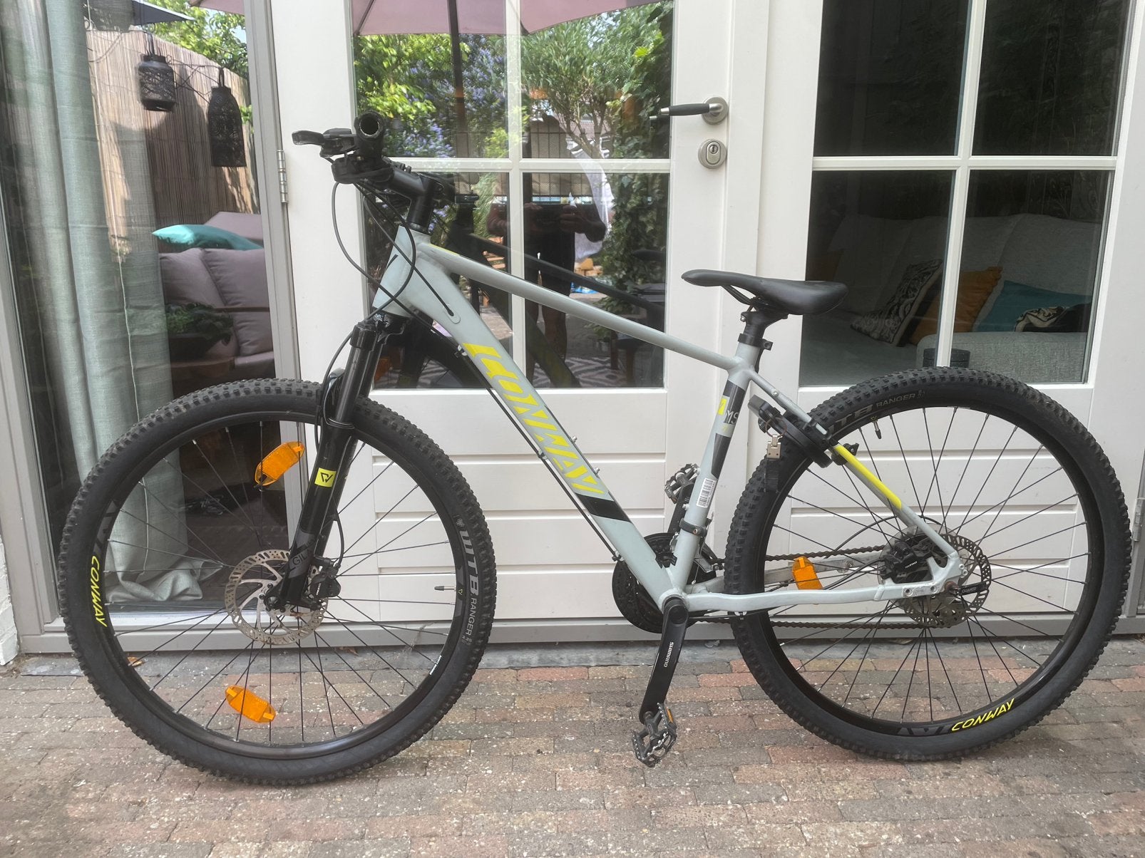 Conway MS 4.7 hardtail grijs geel 2 jaar oud, Ophalen, Zo goed als nieuw, Overige merken