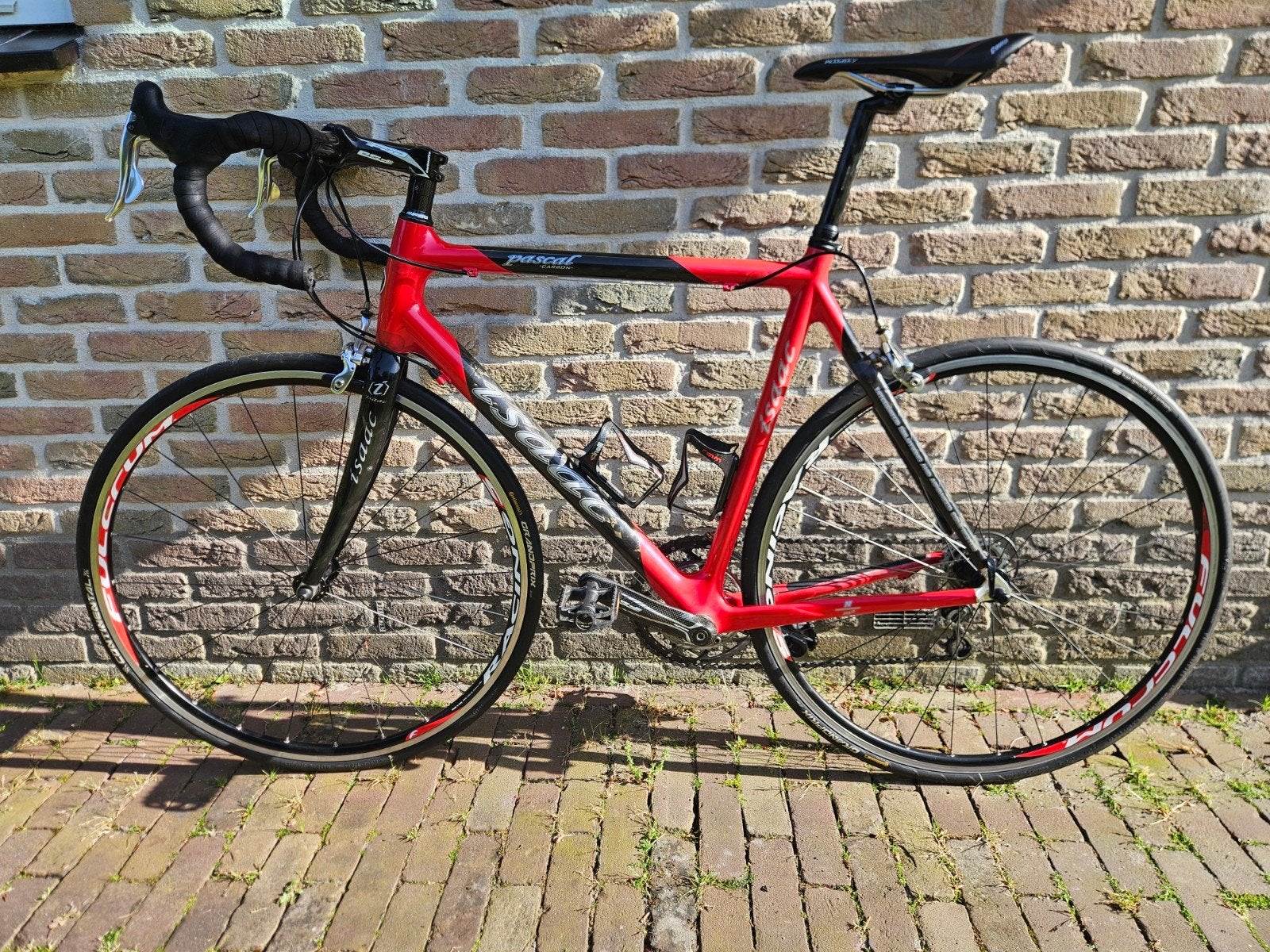 Isaac Pascal Carbon Racefiets - Maat 56, Fietsen en Brommers, Fietsen | Racefietsen, Gebruikt, Heren, Overige merken, Meer dan 20 versnellingen