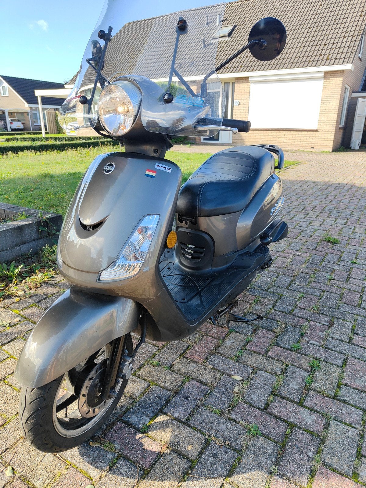 Sym Fiddle 2 brom 2020 4t, Ophalen, Gebruikt, Maximaal 45 km/u, Benzine