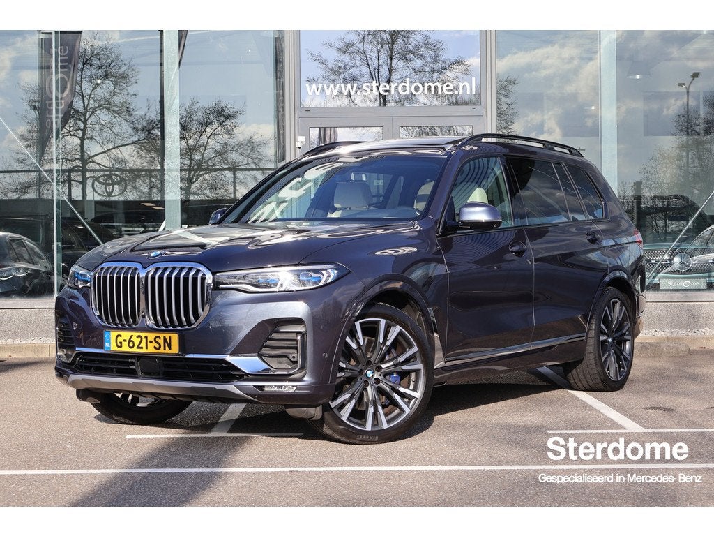 BMW X7 xDrive40i 6p. l 340 PK l Panodak l LASER l Head-up l, Auto's, BMW, Automaat, 12 maanden, Adaptive Cruise Control, Gebruikt
