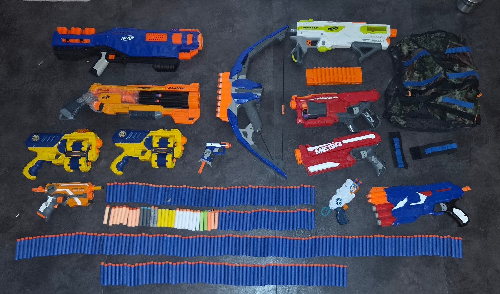 grote nerf verzameling ., Ophalen of Verzenden, Zo goed als nieuw