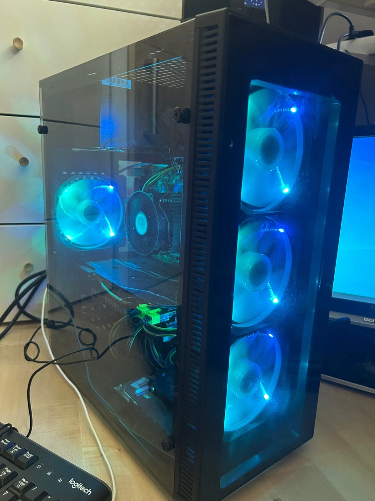 Game PC | RTX 2070 SUPER | I7 | 16GB | SSD | 620GB, Ophalen of Verzenden, Zo goed als nieuw, Gaming, HDD