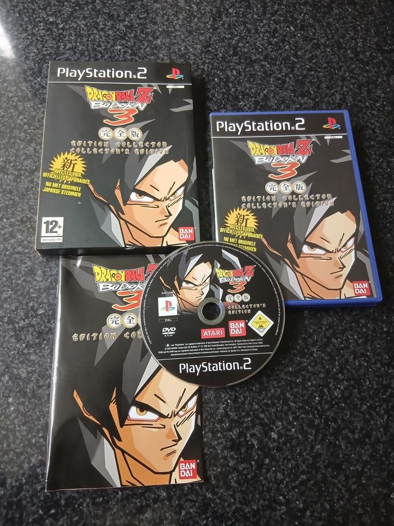 Dragon Ball Z Budokai 3 Collector's Edition PS2 mint staat!, Spelcomputers en Games, Games | Sony PlayStation 2, Vechten, 2 spelers