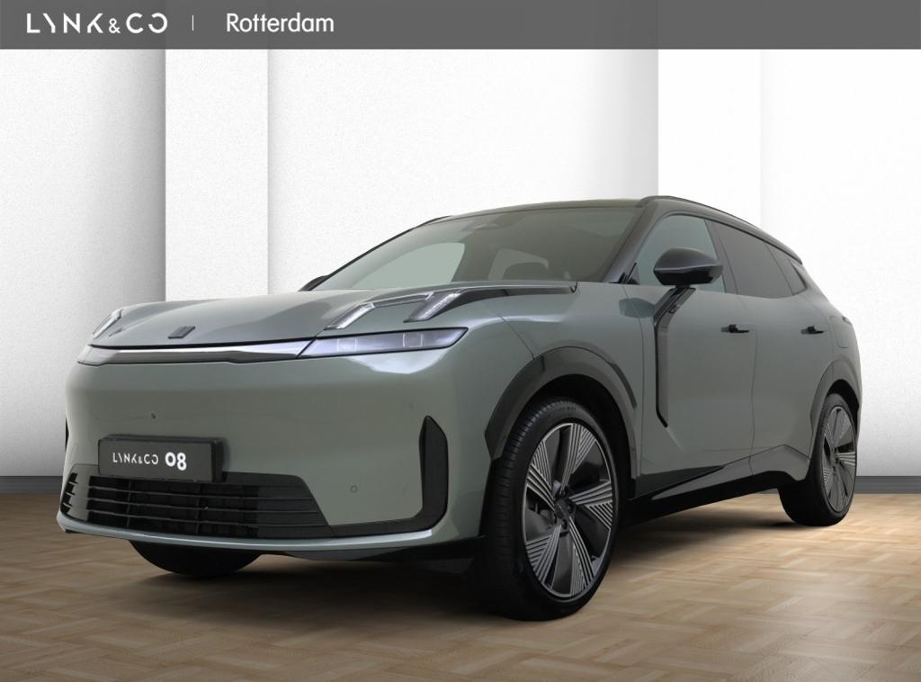 Lynk & Co 08 | Rijklaar | Panoramadak | 360° camera |, Auto's, Lynk & Co, Automaat, 0 cilinders, Gebruikt, Zwart