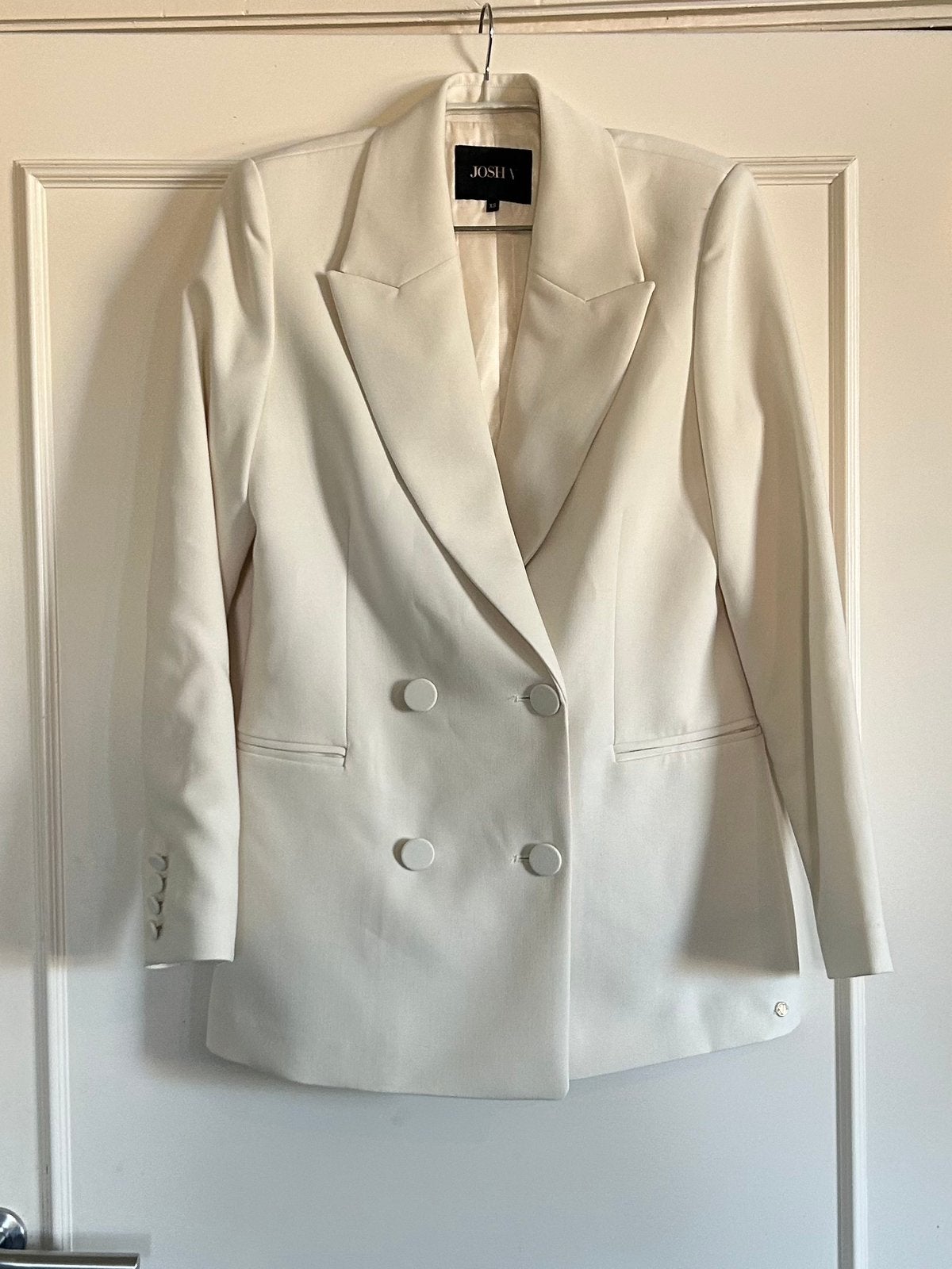 Niewe Crème White JoshV, Josh V Dillen blazer in XS., Verzenden, Wit, Nieuw, Jasje