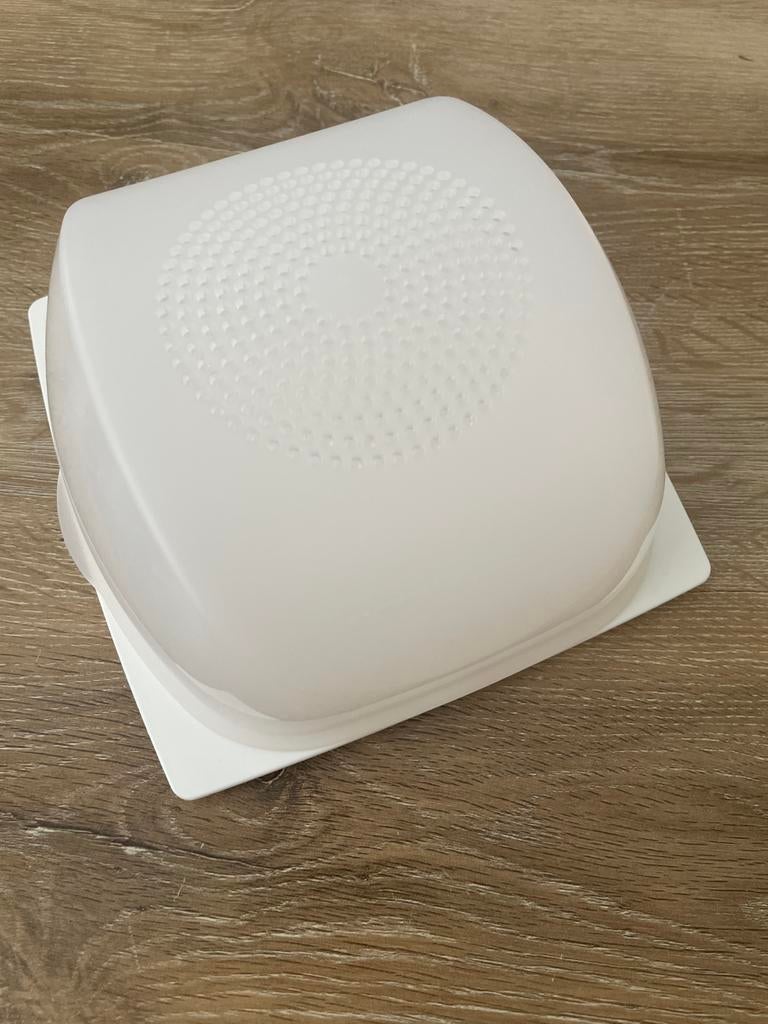 Tupperware kaasbak, Ophalen of Verzenden, Gebruikt, Wit, Overige typen