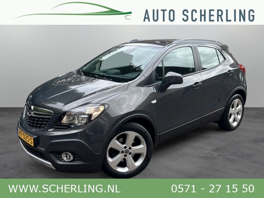Opel Mokka 1.4 Turbo 140pk Edition Navi, Trekhaak, 18” LMV, Auto's, Stof, Gebruikt, Euro 6, 4 cilinders