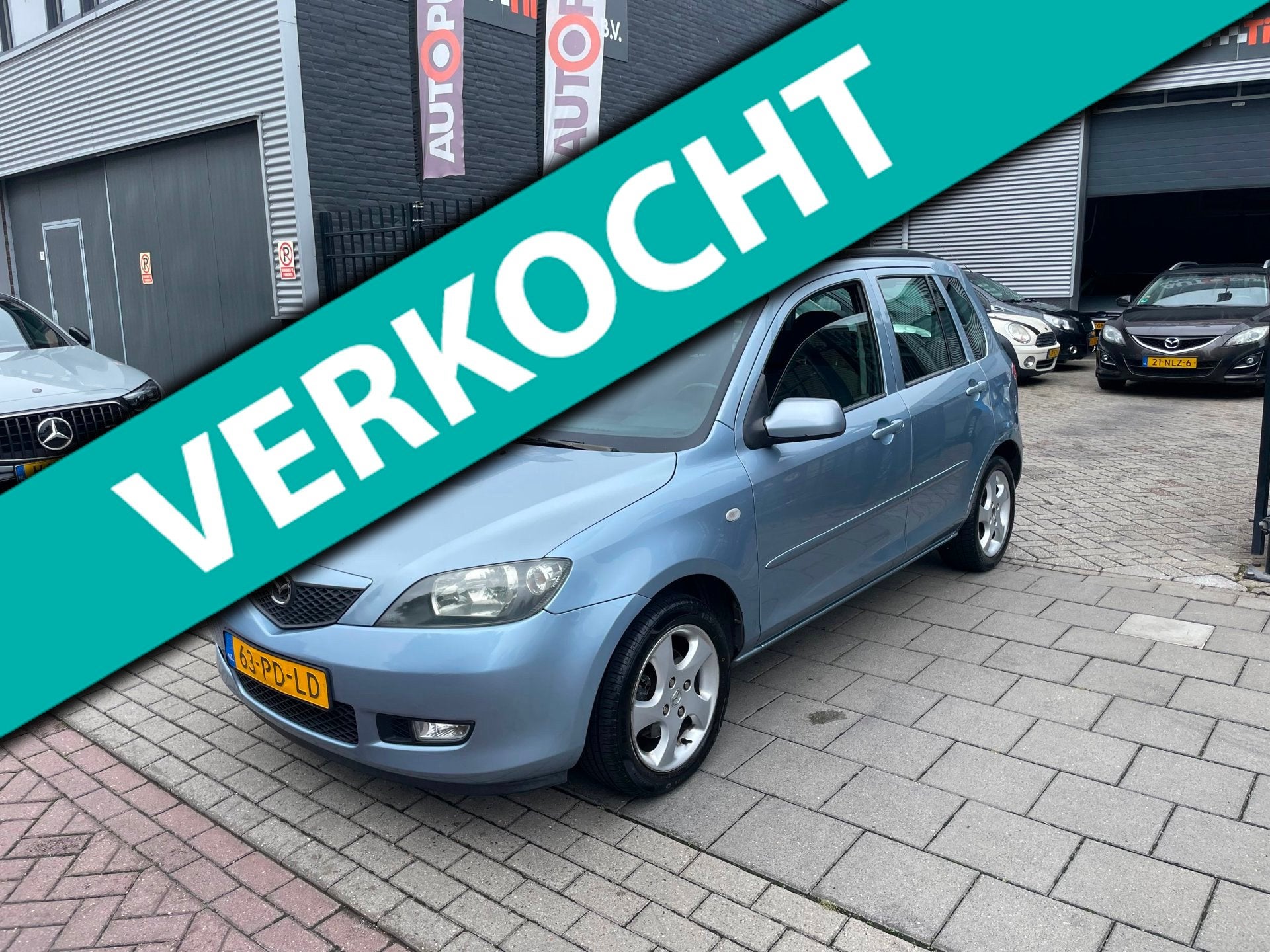 Mazda 2 1.4 Touring Airco NAP APK 1 Jaar, Auto's, Voorwielaandrijving, 1025 kg, 15 km/l, 4 cilinders