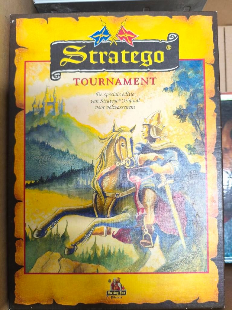 Stratego Tournament Hertog Jan - Speciale Editie, Hobby en Vrije tijd, Gezelschapsspellen | Bordspellen, Een of twee spelers, Ophalen of Verzenden