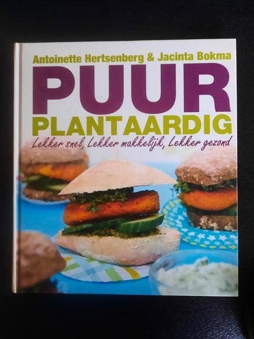 Puur plantaardig . A. Hertsenberg & J. Bokma, A. Hertsenberg, Gezond koken, Ophalen of Verzenden, Zo goed als nieuw