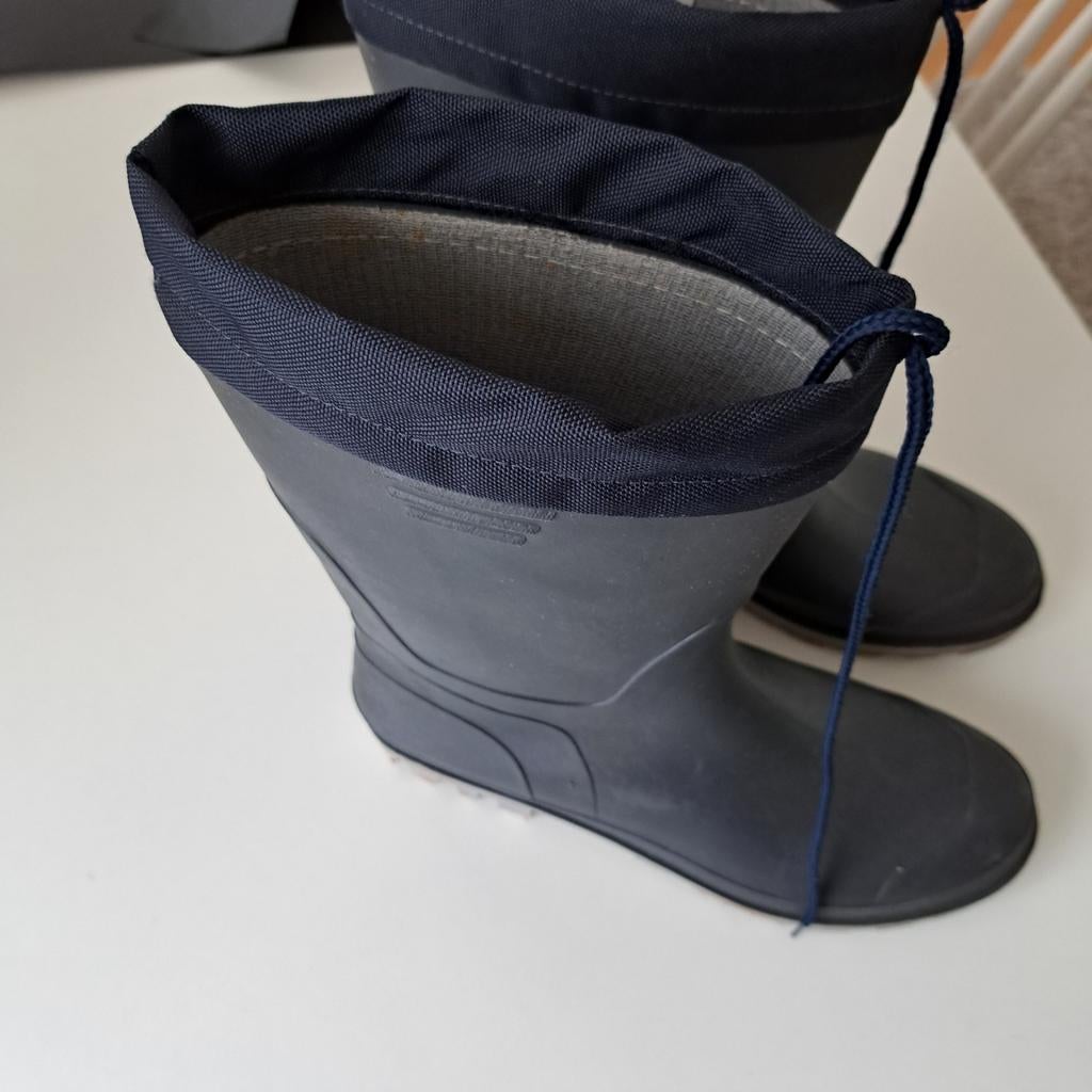 Regenlaars 42 donkerblauw, Kleding | Dames, Ophalen, Zo goed als nieuw, Maat 42/44 (L), Jack