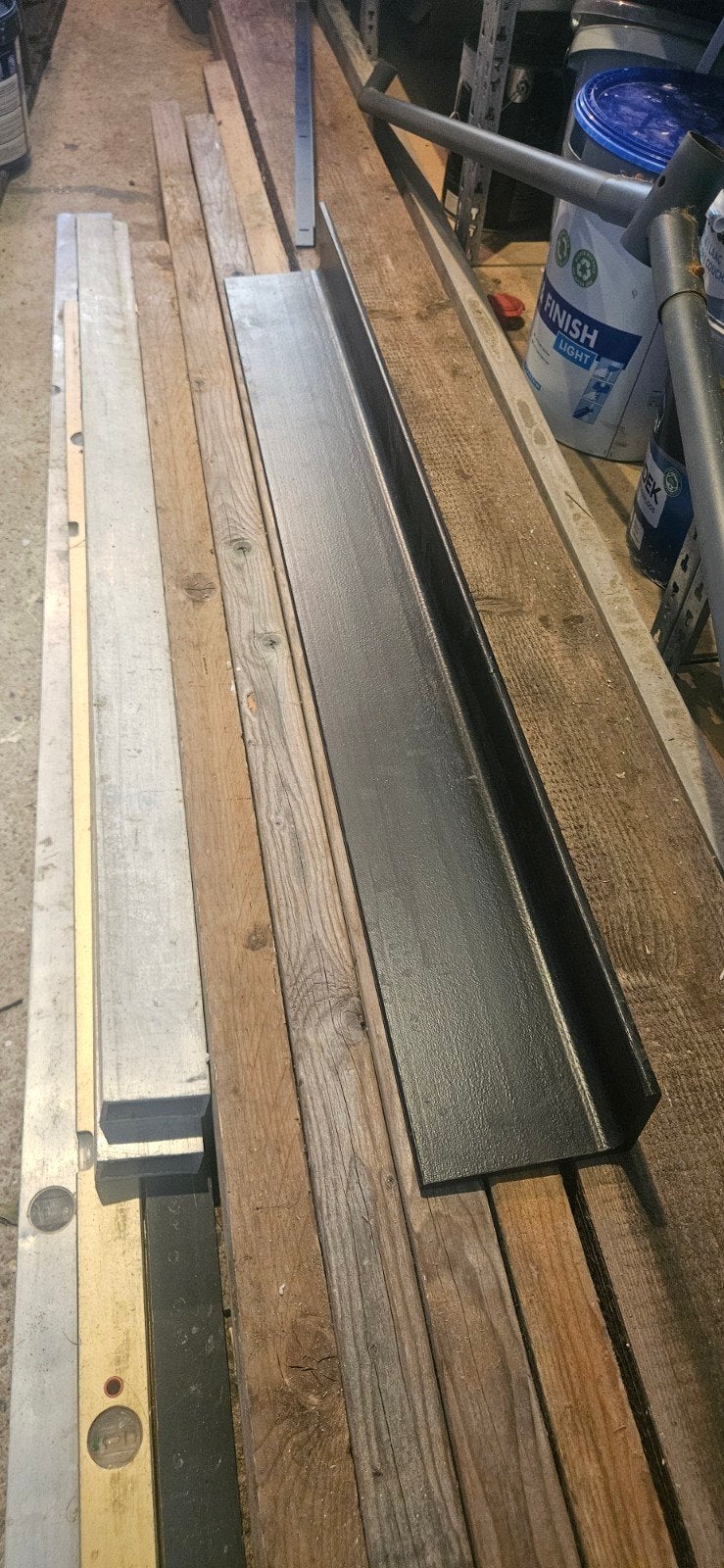 1 stalen latei 100 x 150 x 1300 mm dikte: 10mm, Ophalen, Nieuw, IJzer