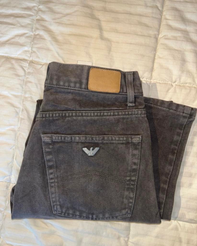 Armani jeans voor heren maat M, Ophalen of Verzenden, Gedragen, Grijs, Overige jeansmaten