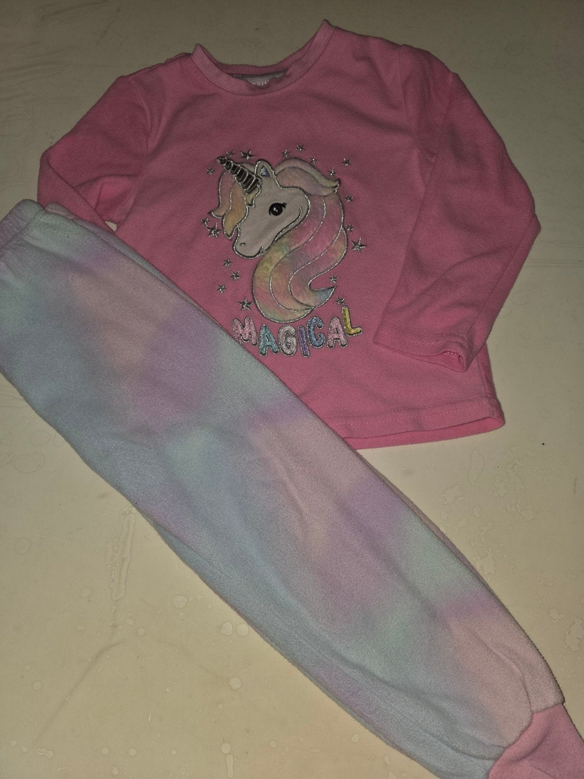 Pyjama Unicorn Meisje Maat 104, Ophalen of Verzenden, Gebruikt, Maat 104
